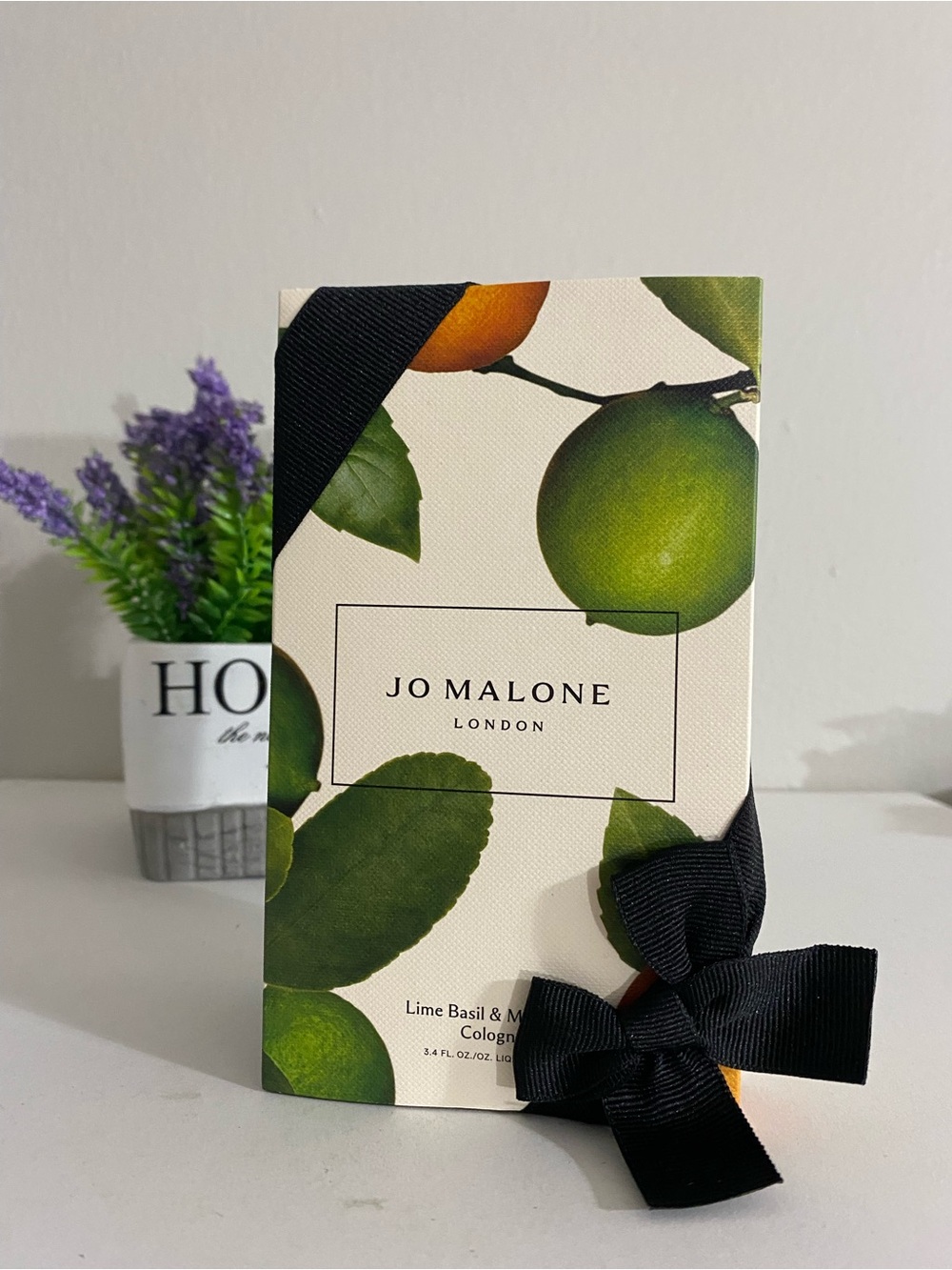 Jo Malone Lime Basil & Mandarin Cologne, 3.4 OZ / 100 ML, New With Gift Box